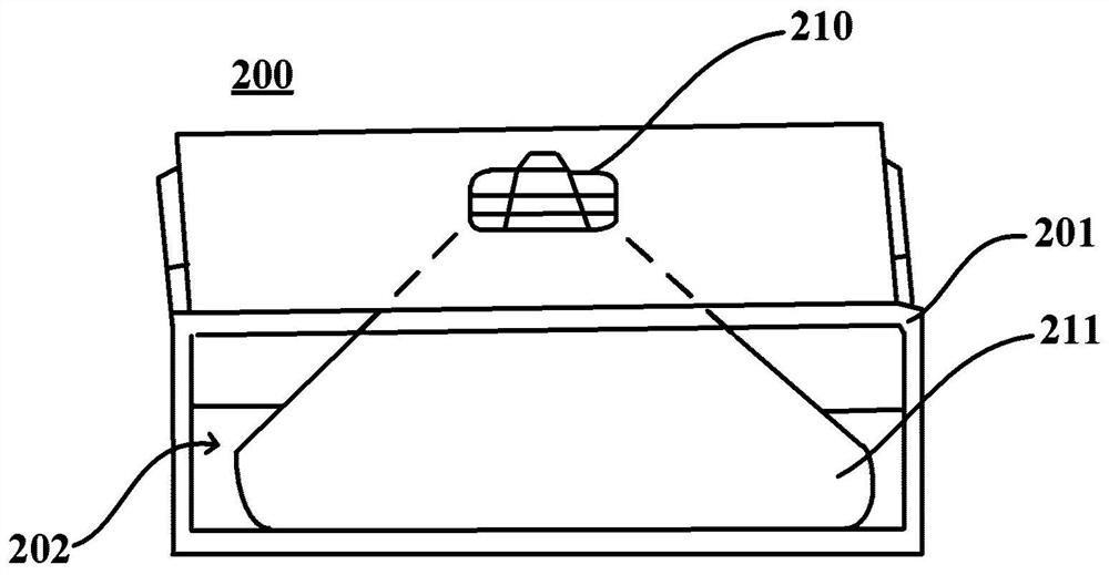 Temperature detection method for unfrozen object, unfreezing device and refrigerator