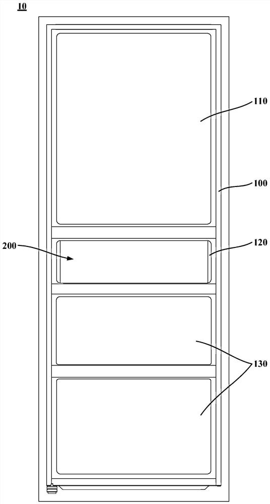 Temperature detection method for unfrozen object, unfreezing device and refrigerator