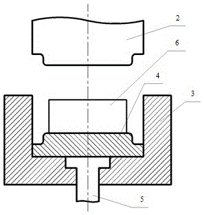 Press-twisting forming method of aluminum alloy disc-shaped workpiece