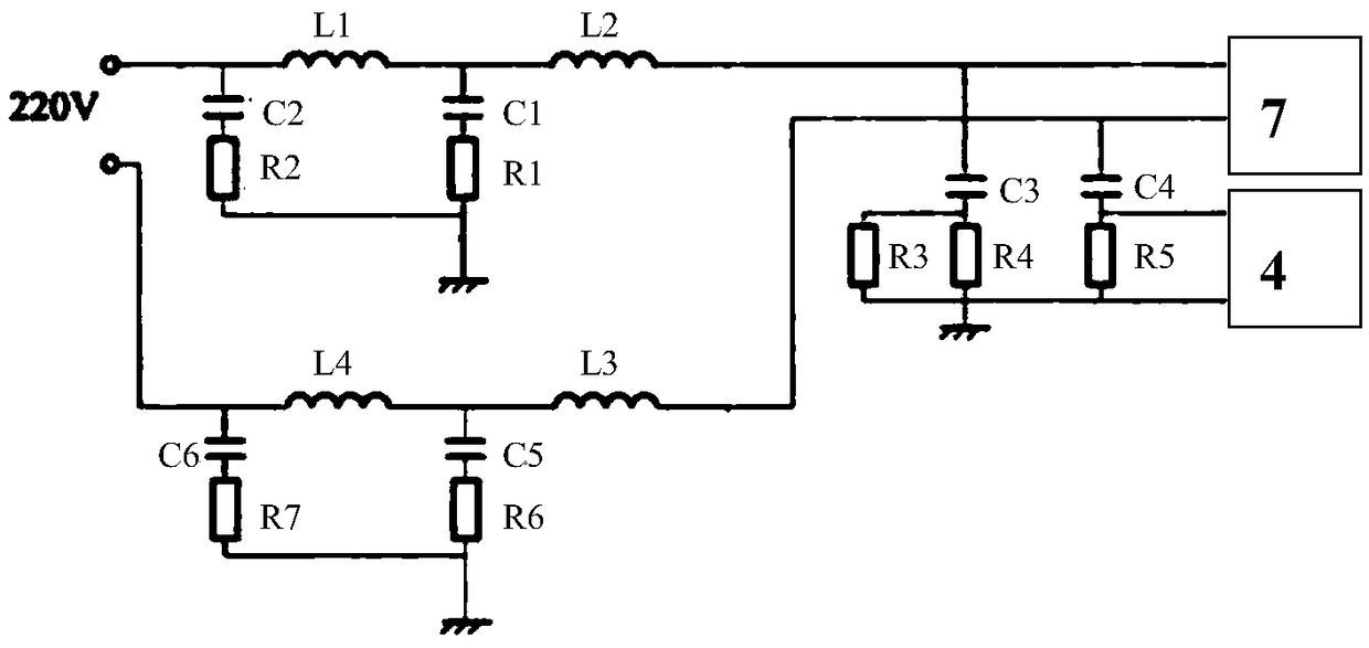 Power line carrier comprehensive testing system and testing method