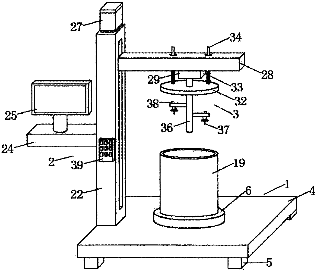 Lubricating oil viscosity detecting device