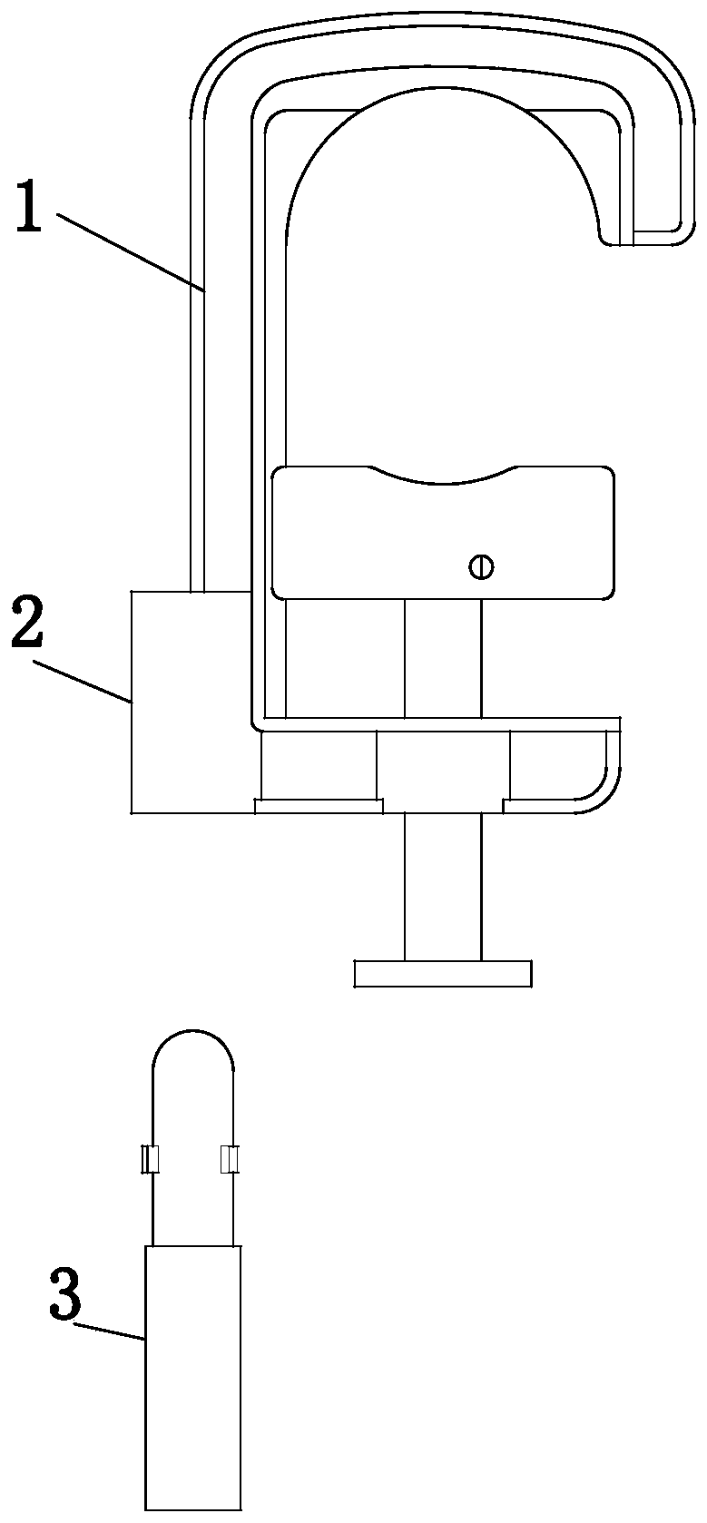 Pressing type grounding wire joint connecting device