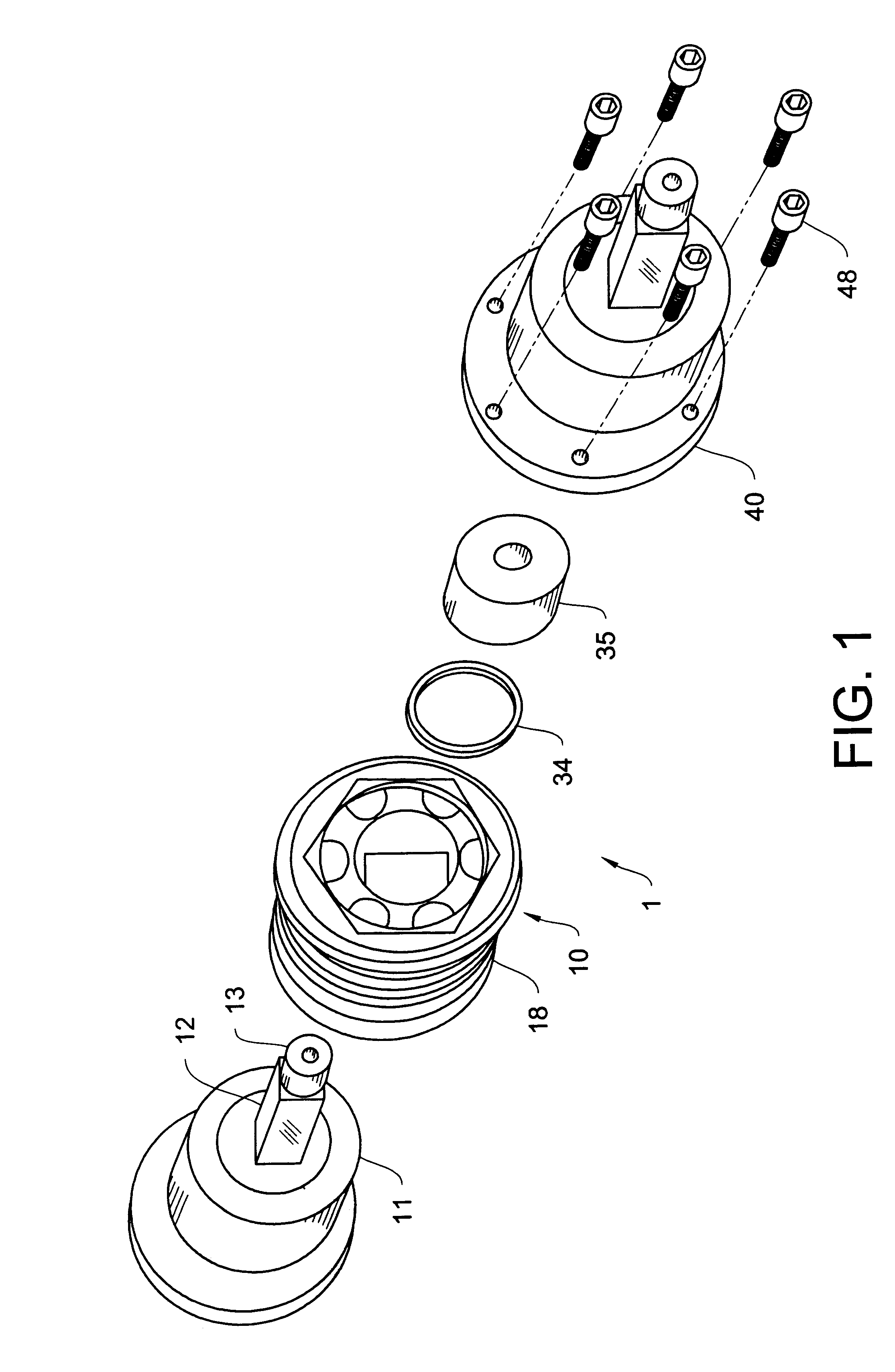 Constant velocity universal joint for therapy devices