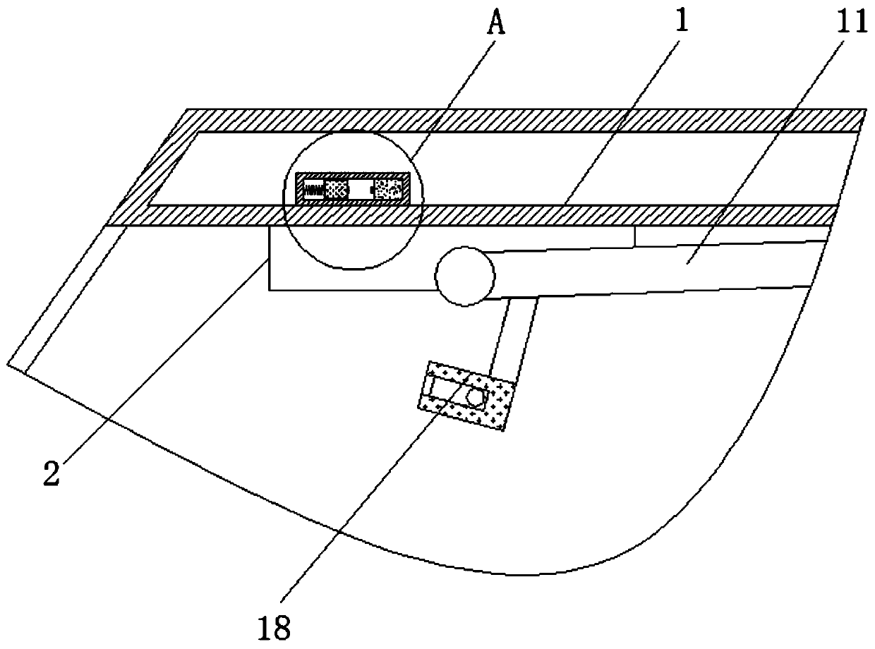 Automobile sun shield capable of being automatically adjusted based on electromagnetic induction principle