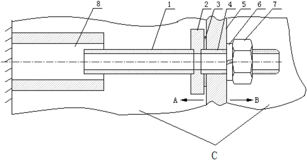 Detachable multi-cavity connecting piece sealing structure