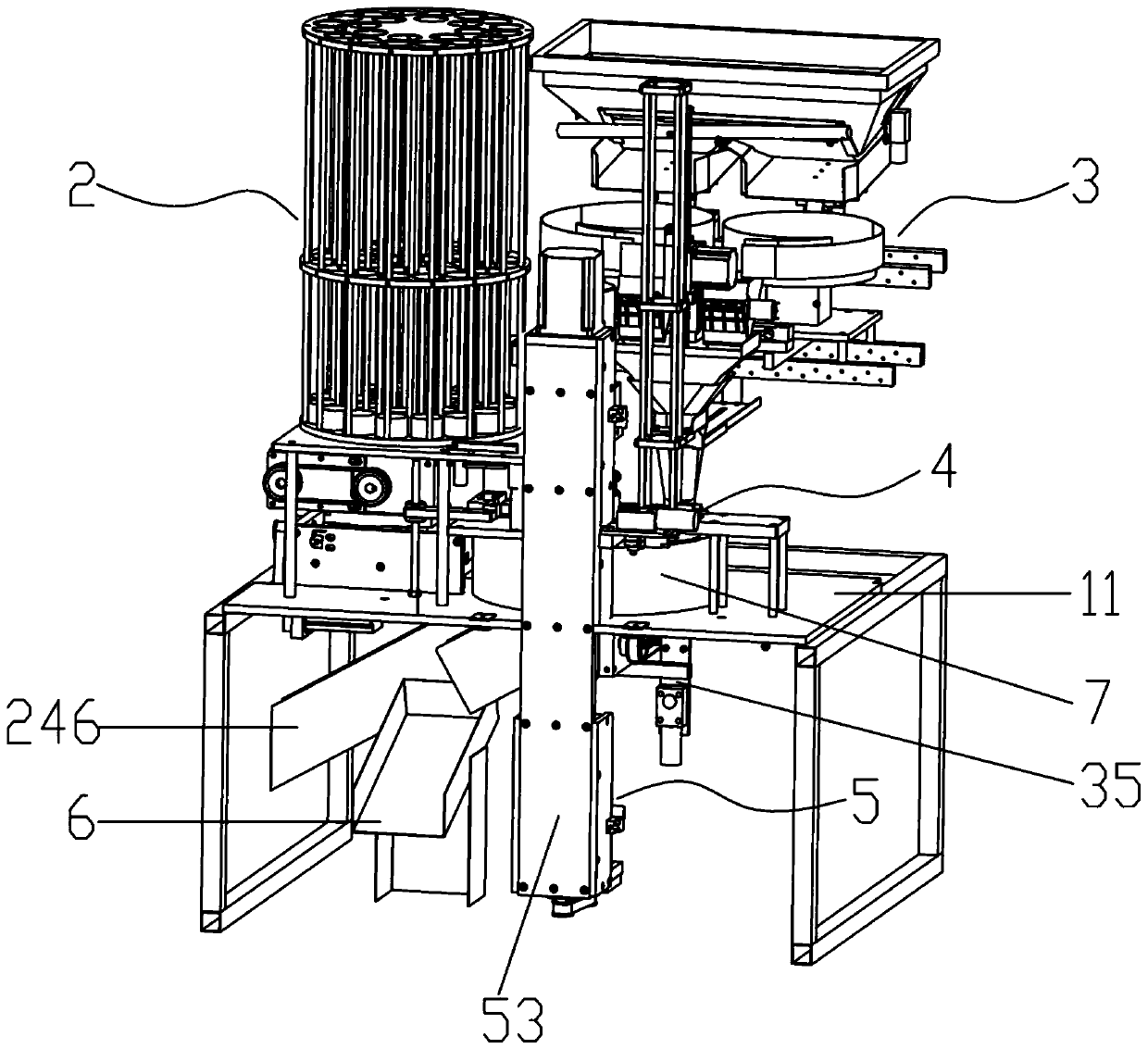 Energy-saving and environment-friendly automatic canned tea packaging machine