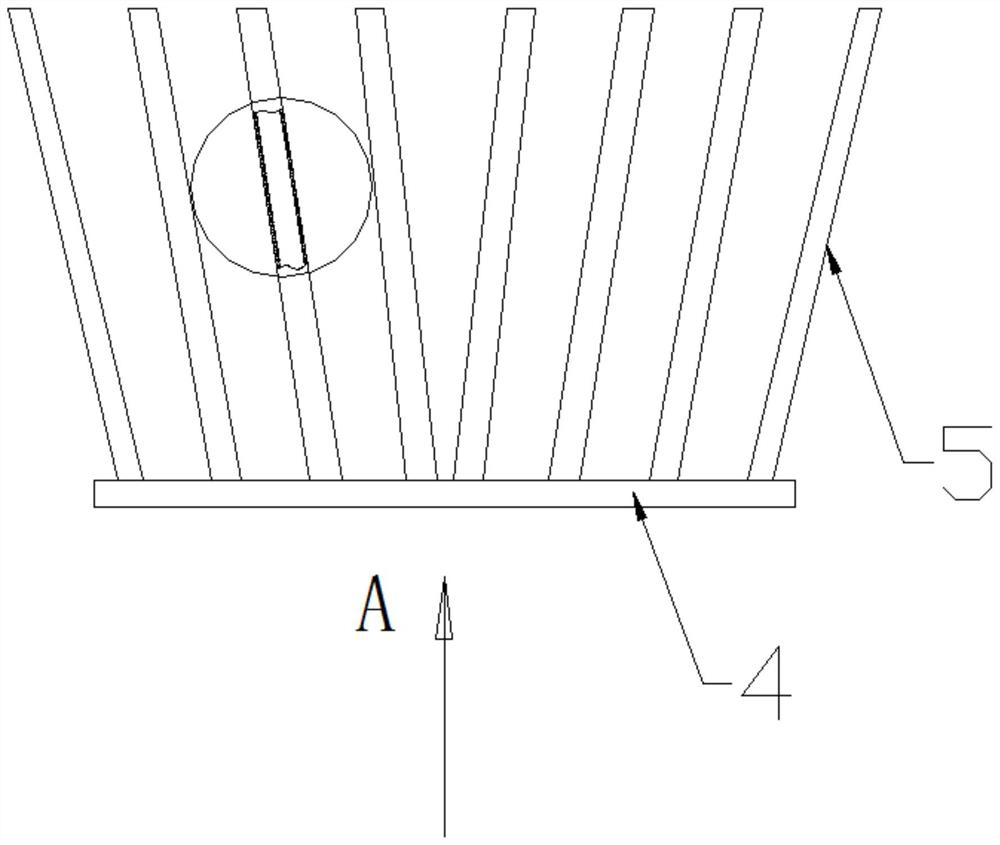 A roof satellite pot cover snow removal device