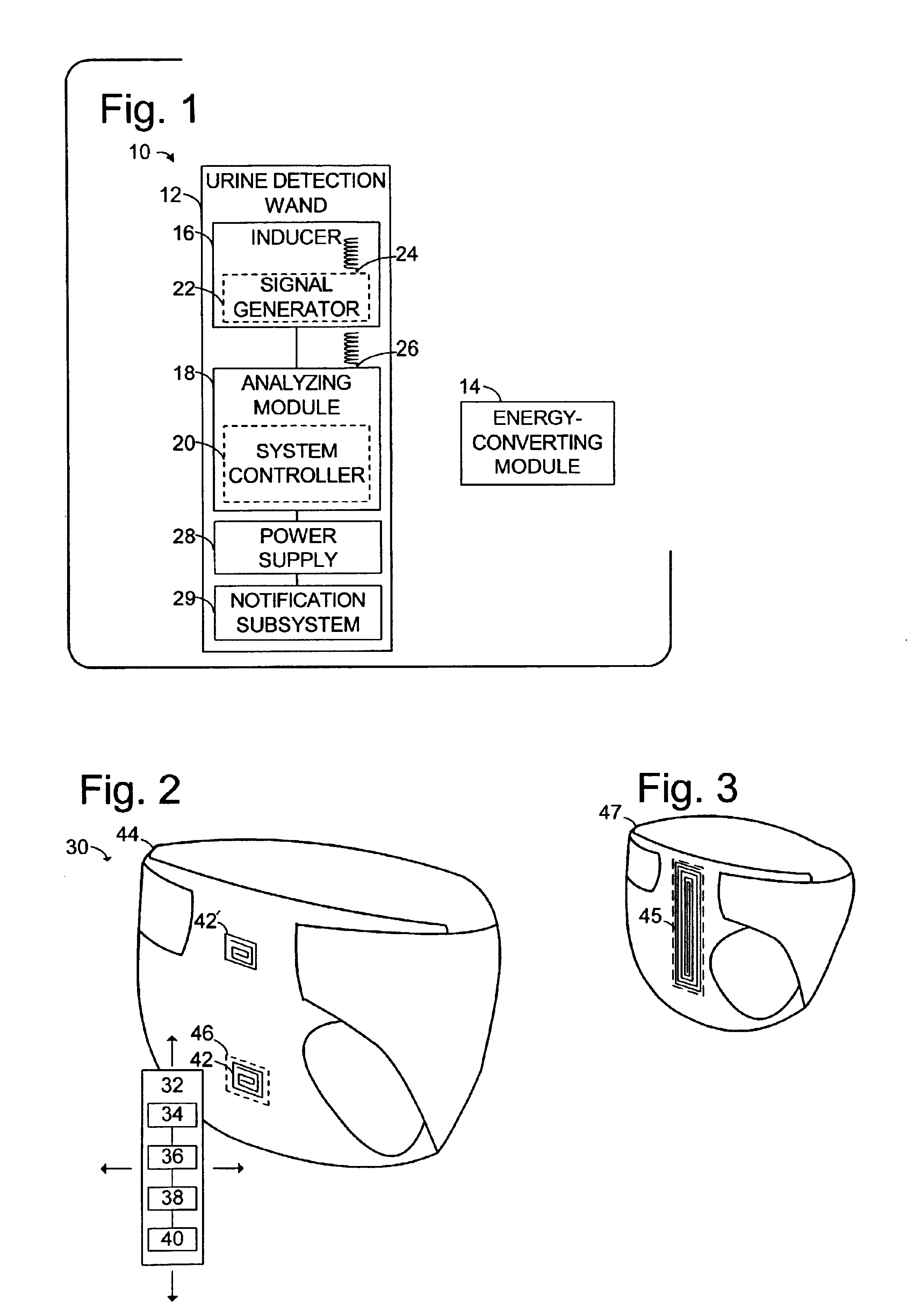 Urine detection system and method