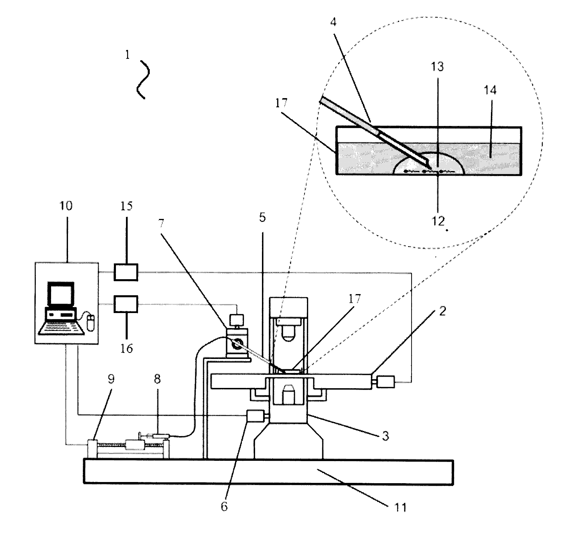 Method for automated sperm manipulation and device for holding sperm and oocytes