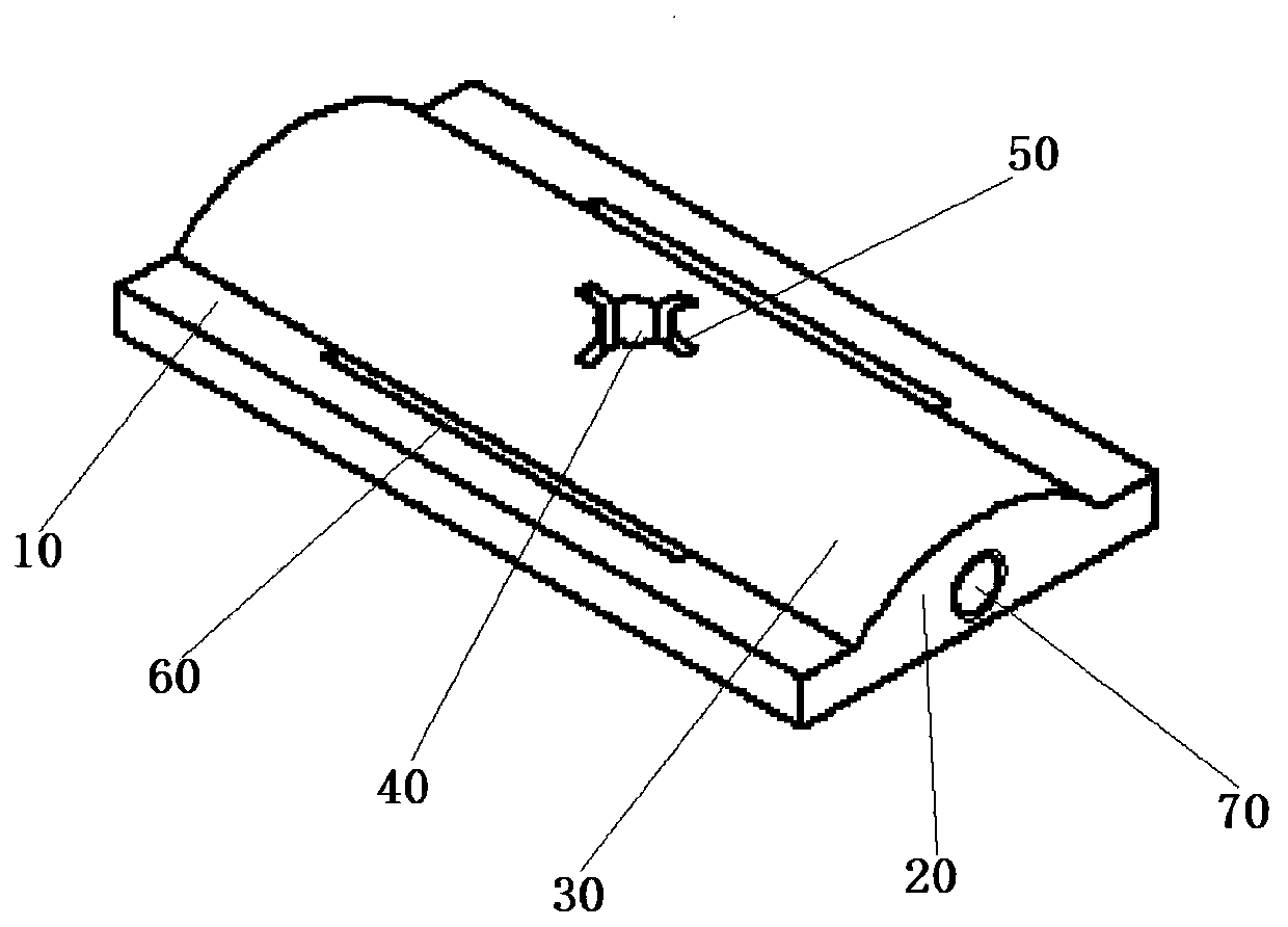 Flexible film stretching and bending device