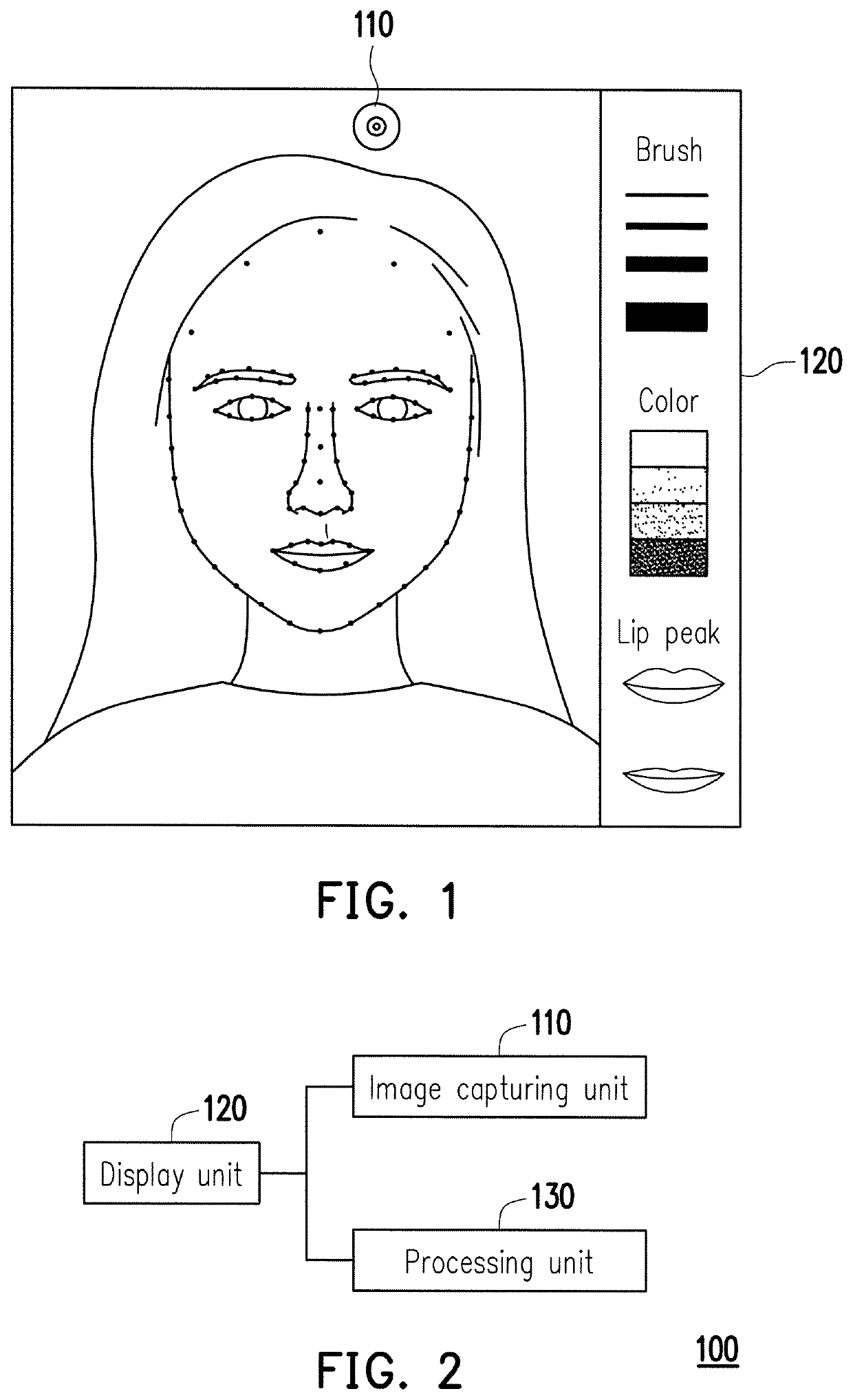 Lip gloss guide device and method thereof