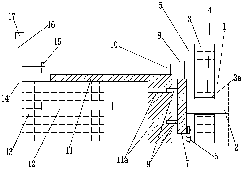 Elevation adjustable type steel dam gate device