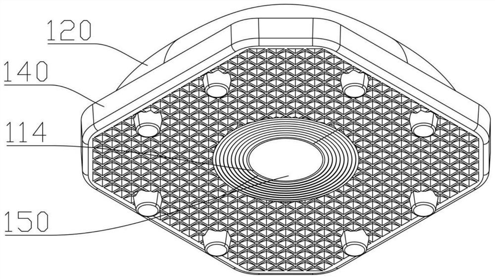 Device for improving uniformity of led light source through optical device