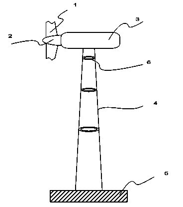 Fan tower load shedding method based on damping devices