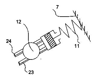 Fan tower load shedding method based on damping devices