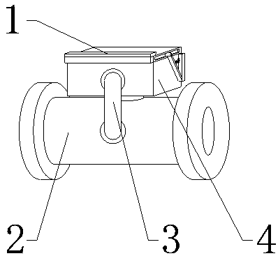 Industrial ultrasonic water meter