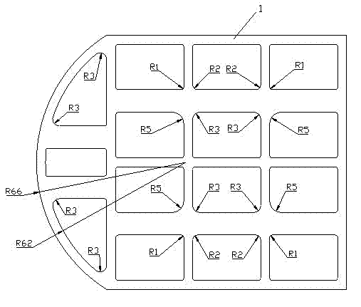 Method for testing crack sensitivity of precision steel casting and test model thereof