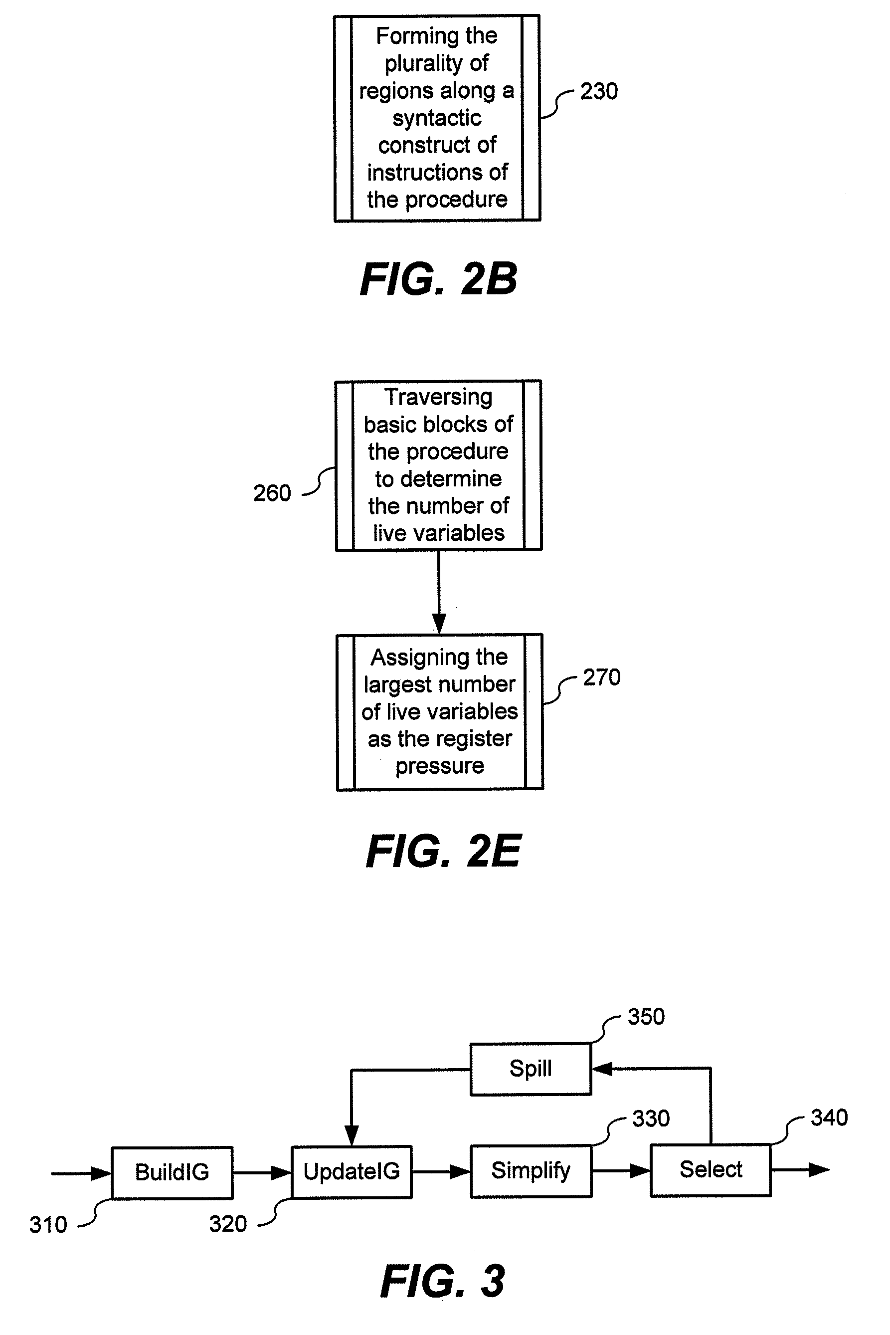 System, method, and computer-program product for scalable region-based register allocation in compilers