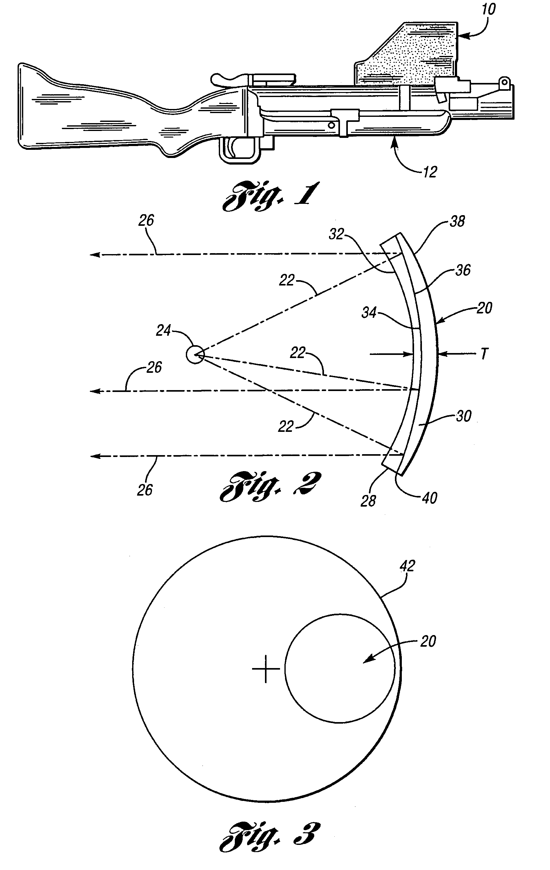 Aiming sight having fixed light emitting diode (LED) array and rotatable collimator