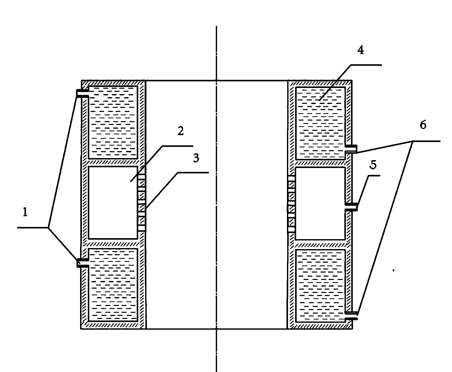 Cooling and setting device and method for producing stone paper wallpaper base material