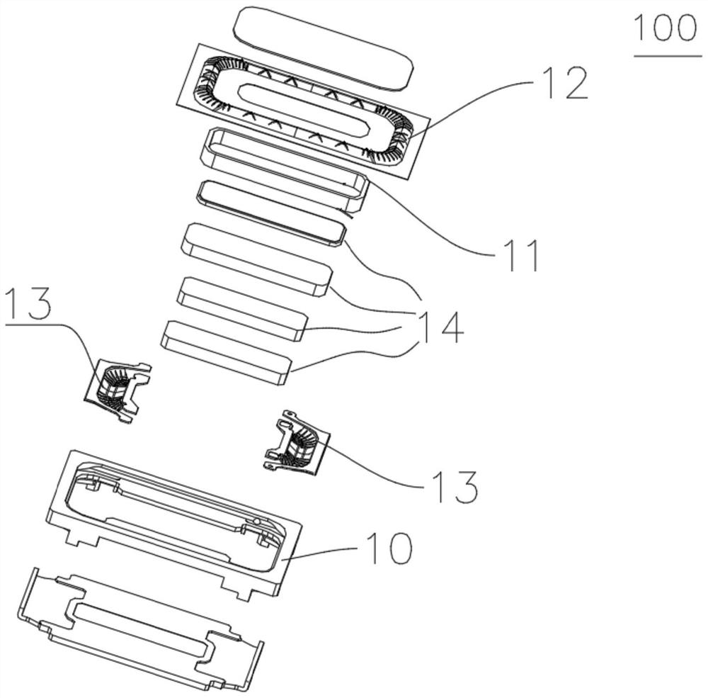 Vibrating diaphragm of sound production device, and sound production device thereof