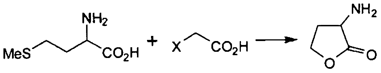Method for producing alpha -mino-gamma-butyrolactone