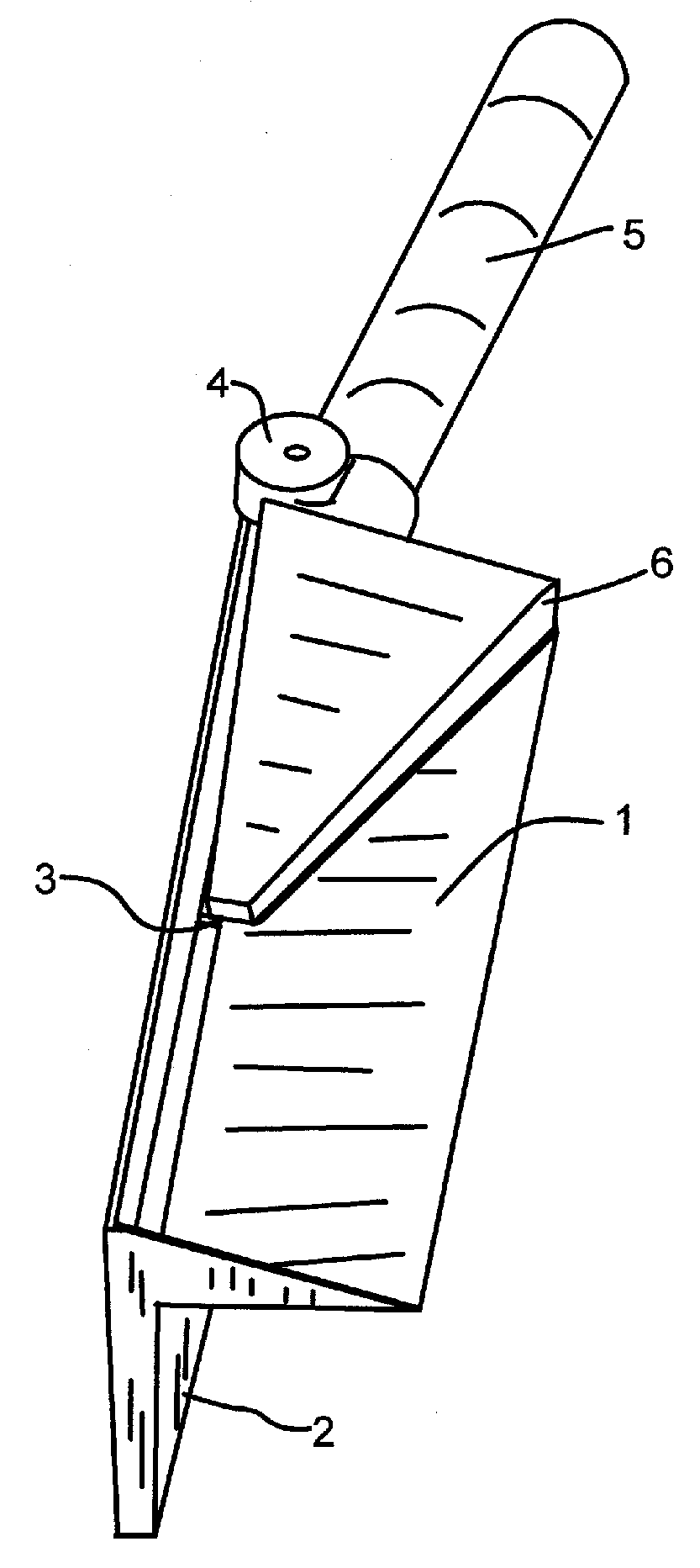 Hand Tool for Laying Concrete Blocks