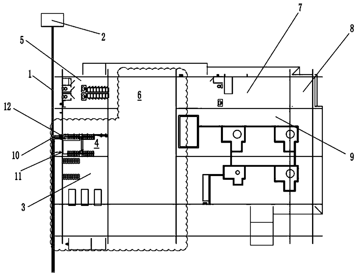 Intelligent automatic central oxygen supplying system