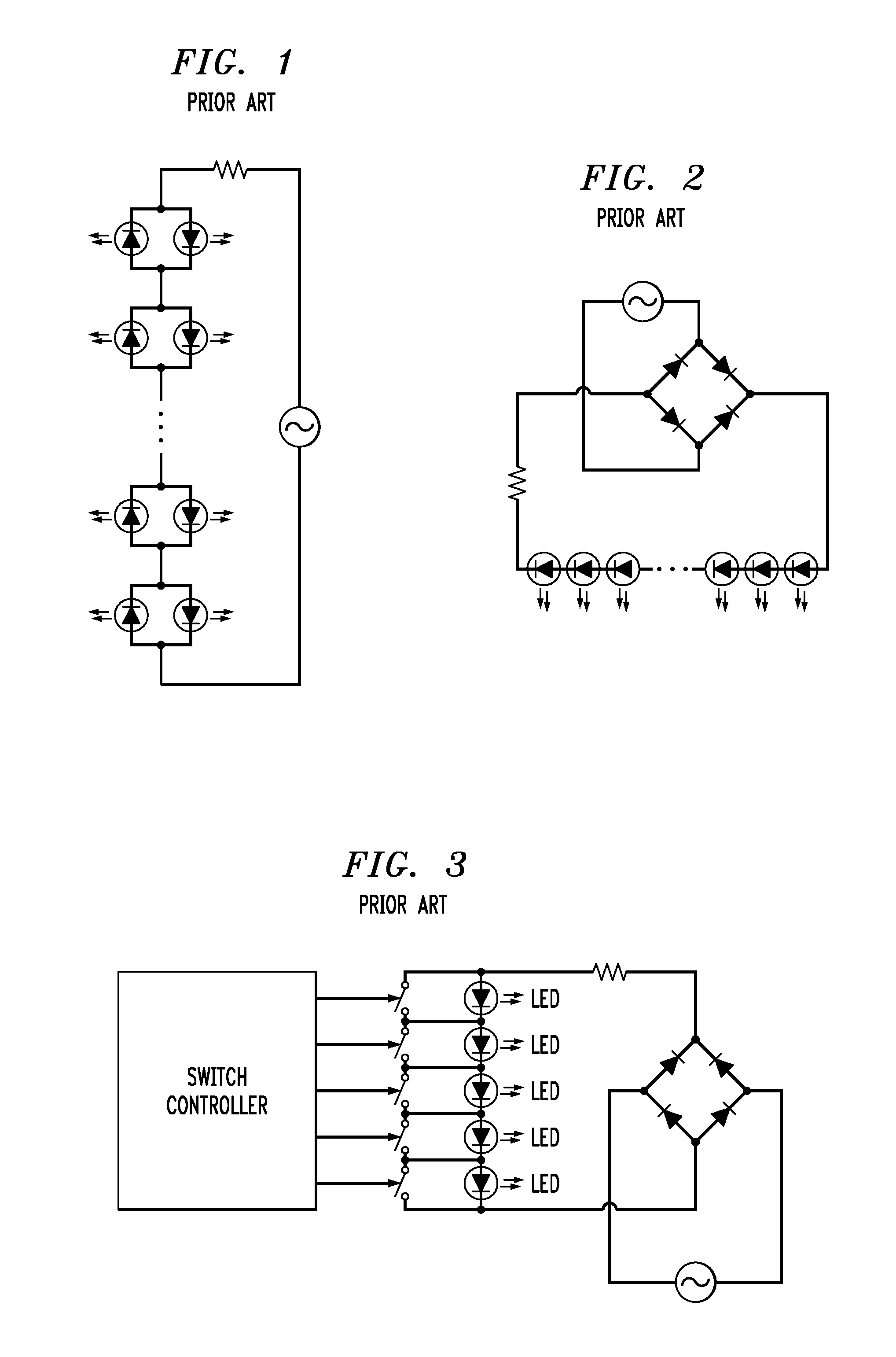 Ac-powered LED light engine