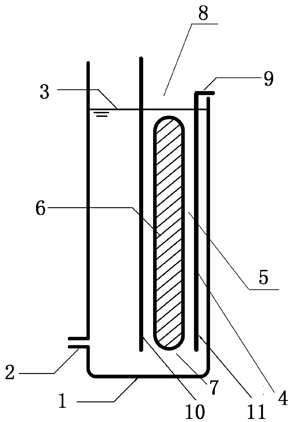 Nested continuous water boiler liner structure