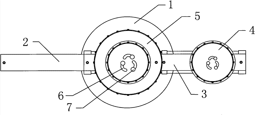 Device for winding 8-shaped coils