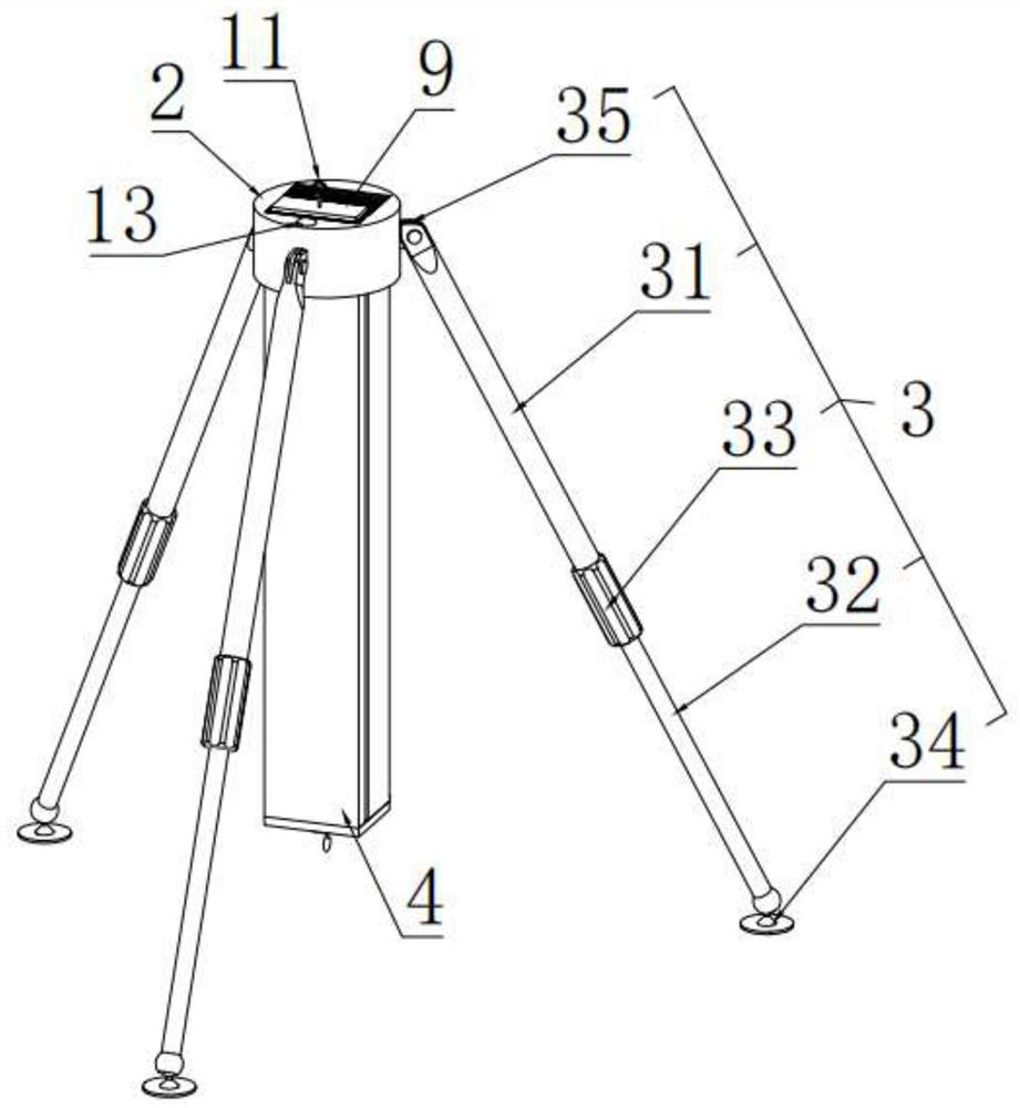 A Portable Tower Ruler for Large-Scale Topographic Surveying and Mapping
