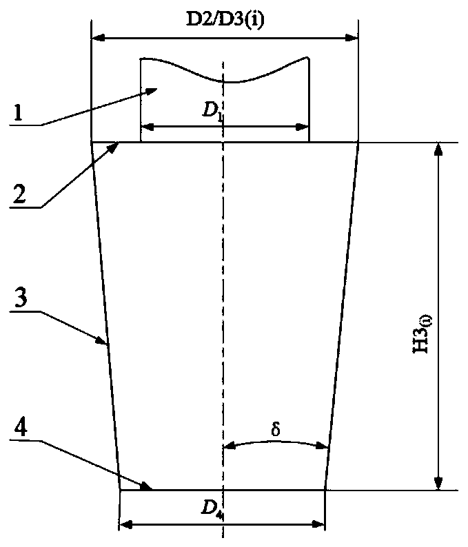 Efficient carbon fiber reinforced plastic hole making cutter and dip angle hole making method