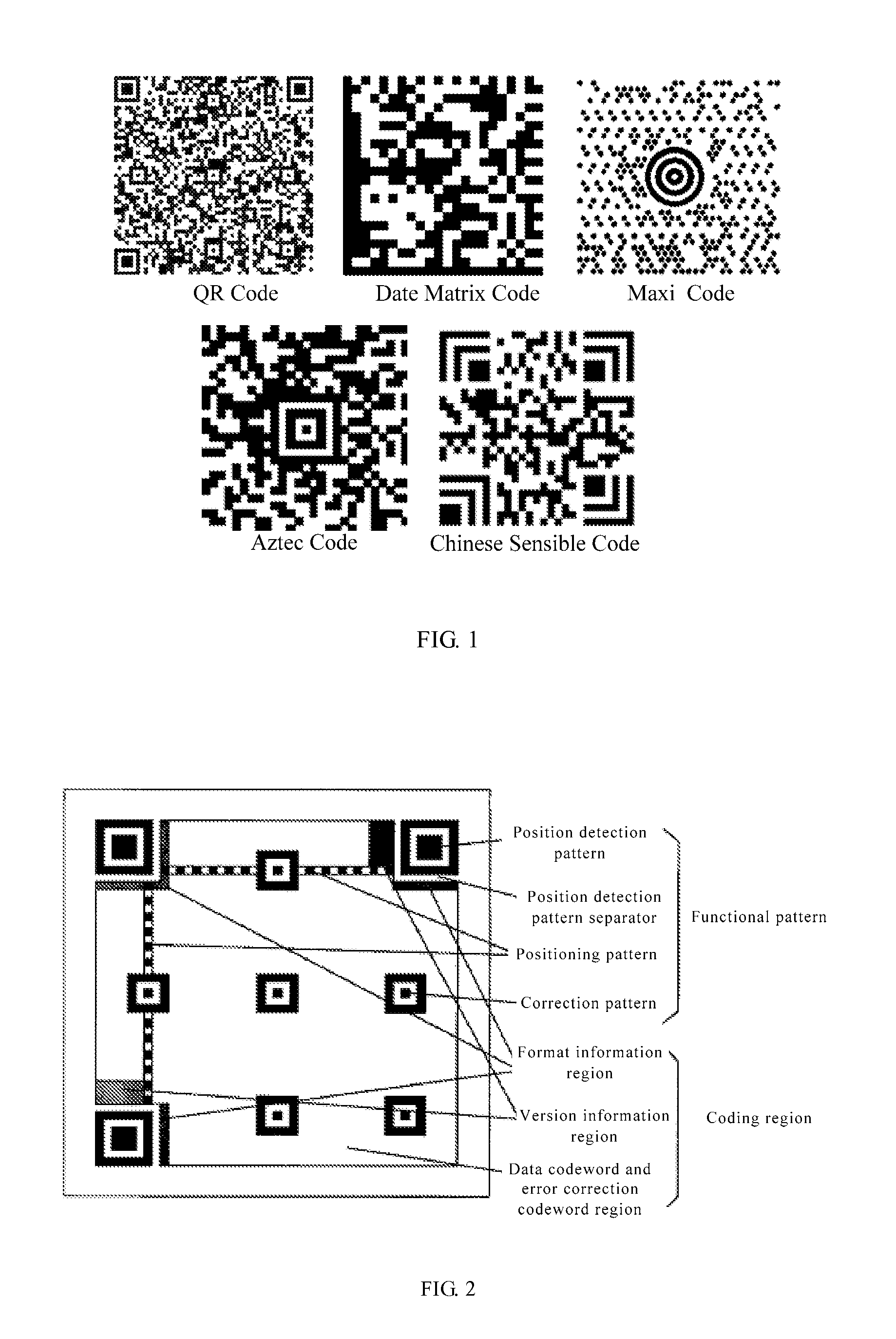 Matrix-type two-dimensional barcode decoding chip and decoding method thereof
