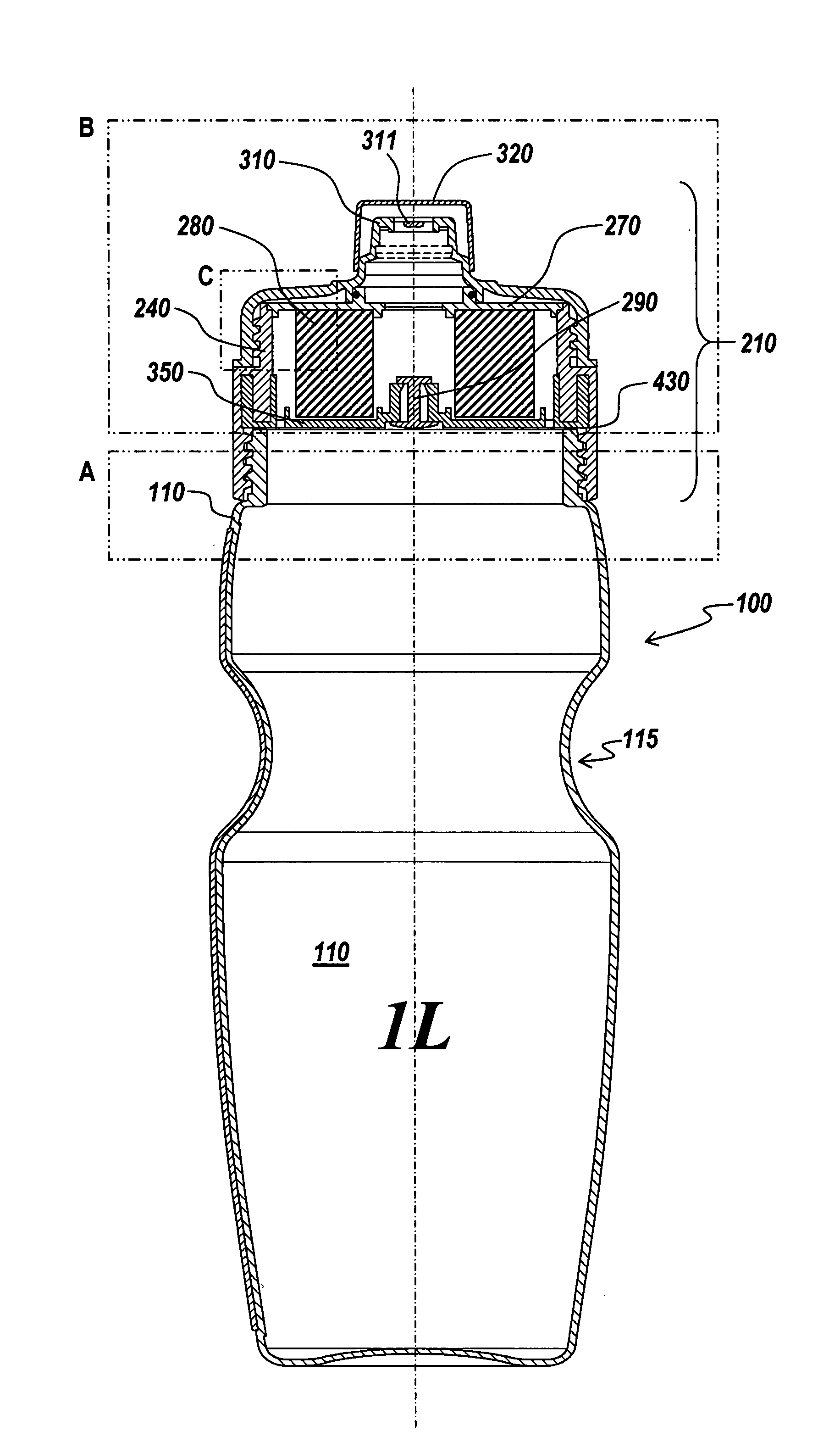 System and method for dispensing a filtered liquid