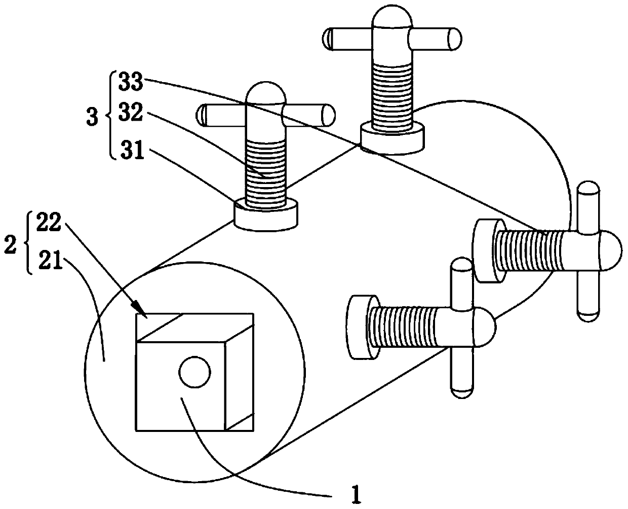 A Lathe Positioning Device for Eccentric Cylindrical Workpieces