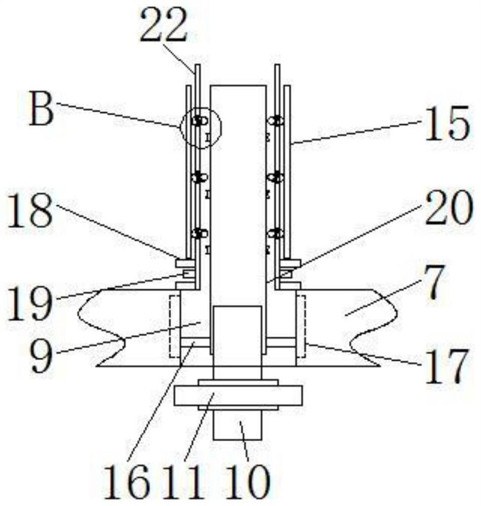 A cloth winding device for textile mills with an automatic roller installation structure