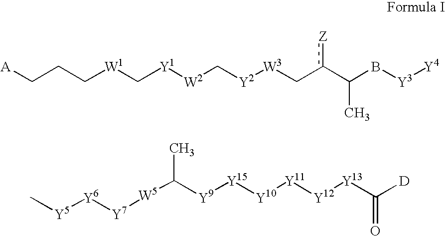 Polyene polyketides, processes for their production and their use as a pharmaceutical