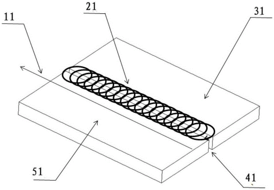 Laser welding method for large-gap weld