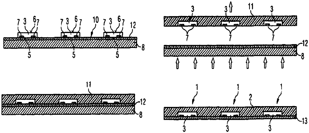 A fan-out type chip packaging structure and a manufacturing method thereof