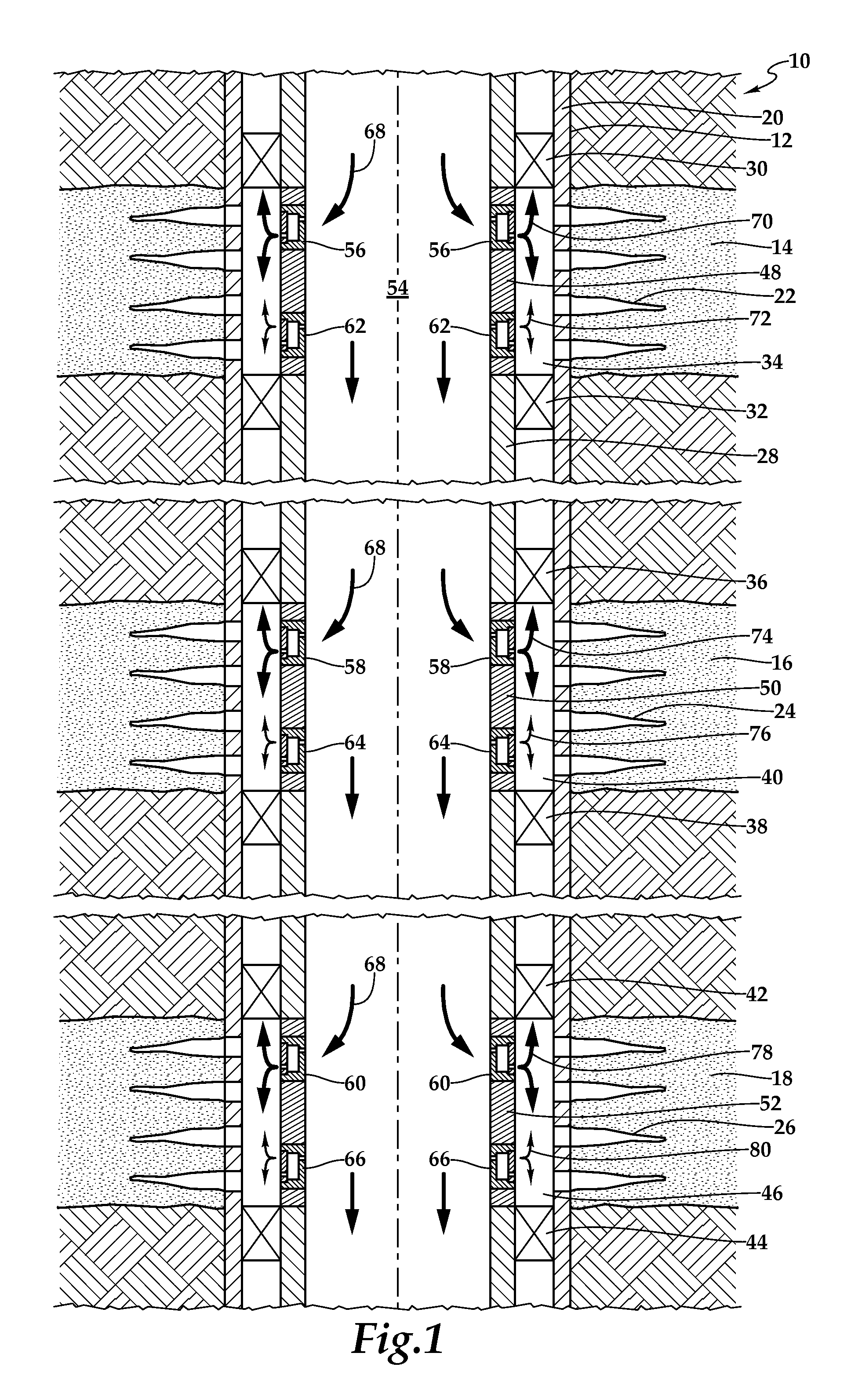Bidirectional Downhole Fluid Flow Control System and Method