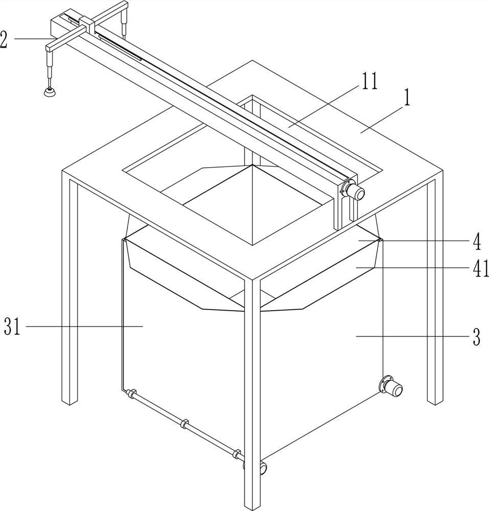 Gravity type packaging and sealing equipment and method suitable for packaging ceramic tiles