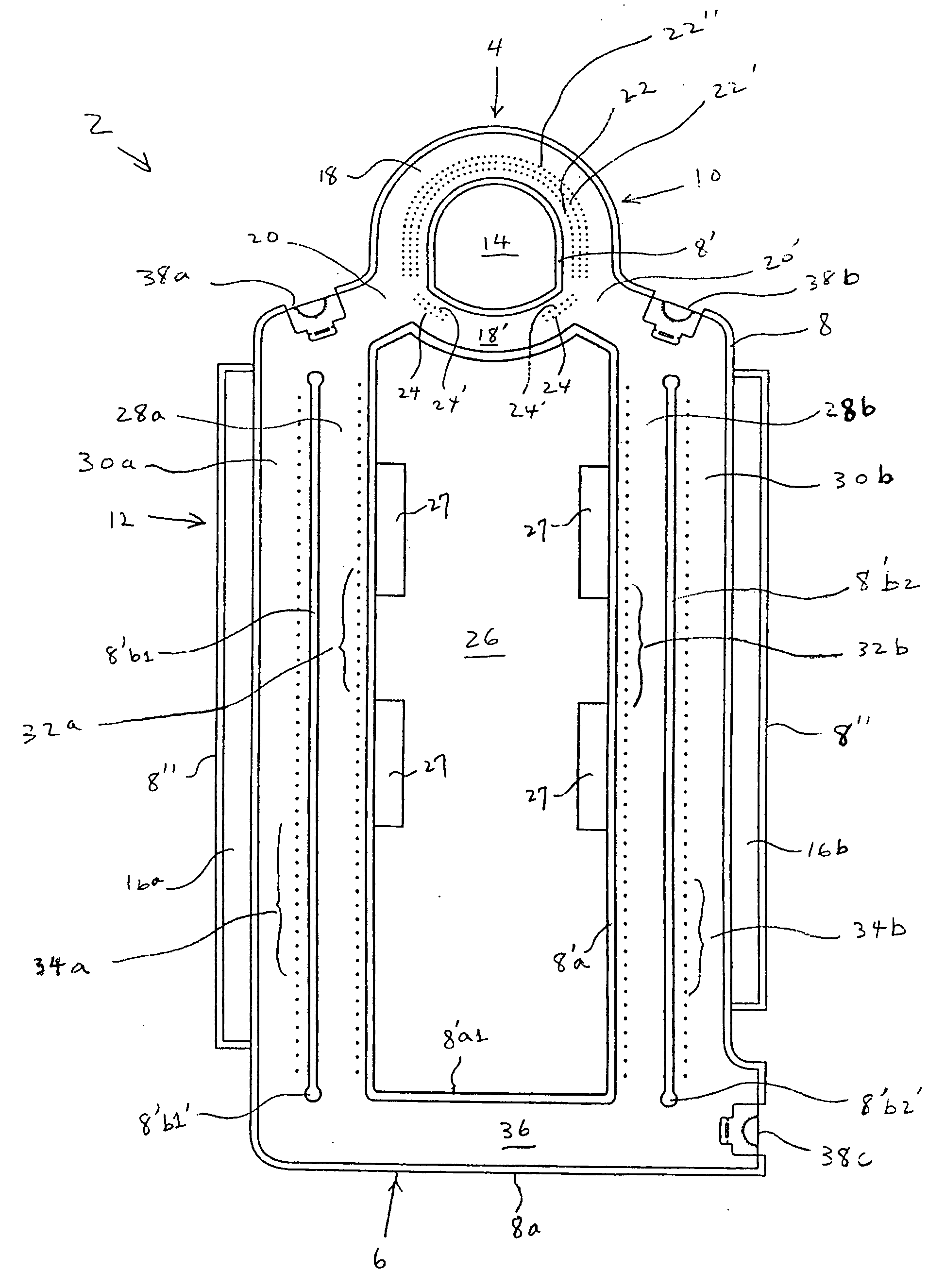 Underbody convective blanket and method for manufacturing thereof