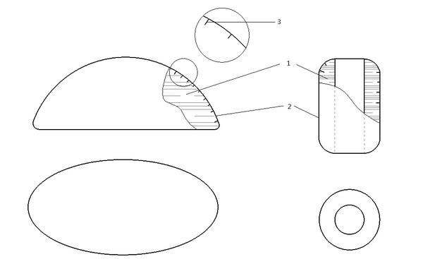 Human engineering instant shaping device used for contact part of holding devices