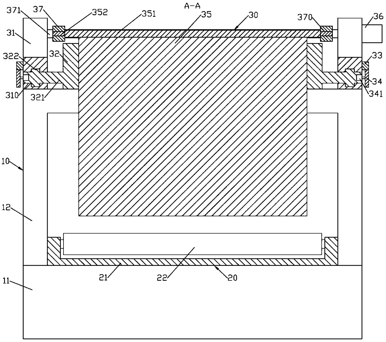 Paper box packing machine driven by swing rods