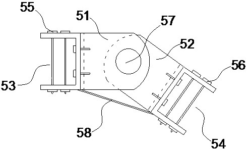 Multi-module assembled offshore power generation device