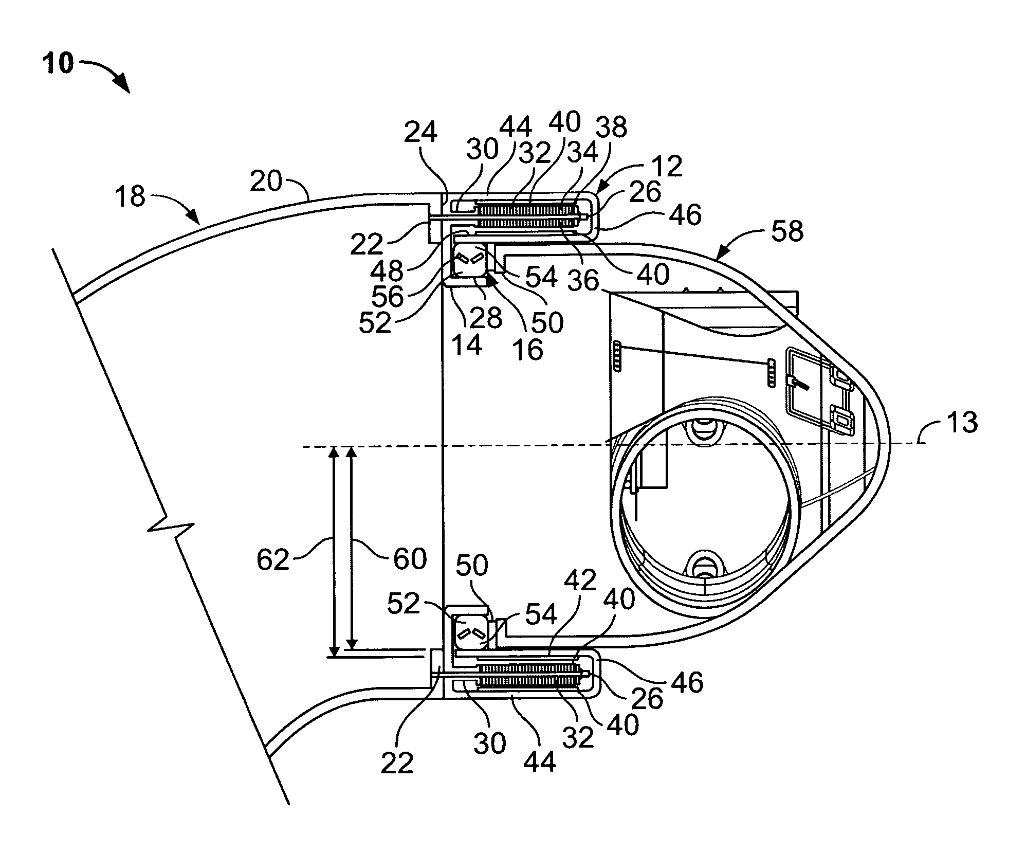 Method and apparatus for wind turbine air gap control