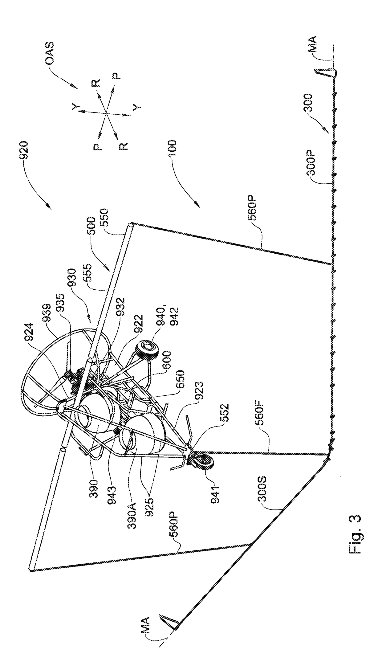 Aerial platforms for aerial spraying and methods for controlling the same