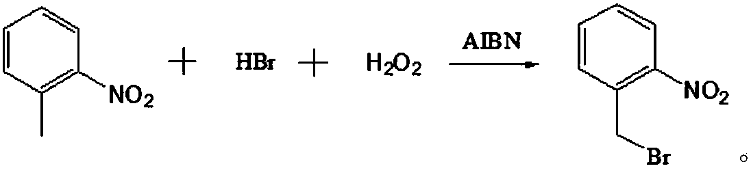 Preparation method of o-nitrobenzyl bromide