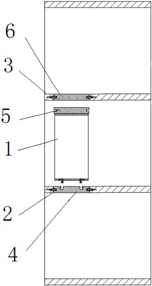 System and method for filling floor holes of elevator landing